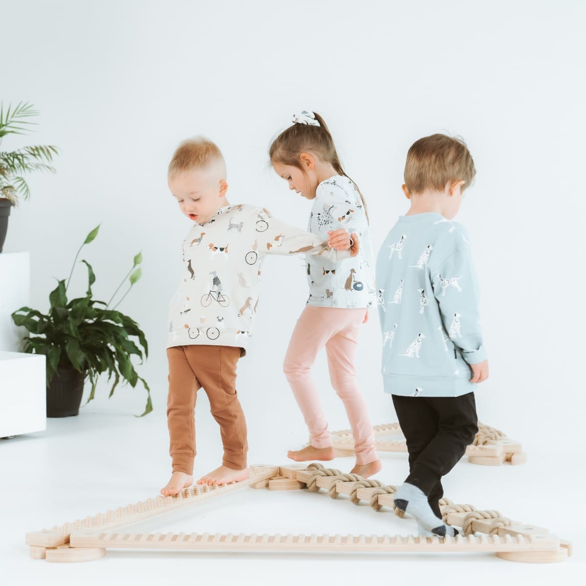 TipiToo® „Small“ balansavimo sijų rinkinys (3 vnt.) – su džiuto virve - Image 15
